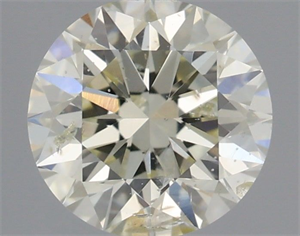 Foto Diamante Natural 0.50 quilates, Redondo , Color N, claridad SI2 y certificado IGI de