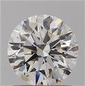 Natural Diamond 1.00 Carats, Round with Excellent Cut, I Color, I1 Clarity and Certified by GIA