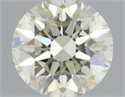 Diamante Natural 0.51 quilates, Redondo , Color N, claridad SI2 y certificado IGI