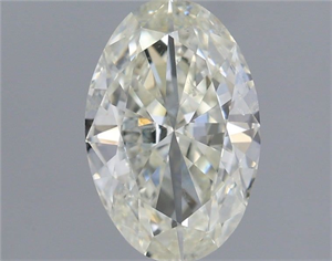Picture of Natural Diamond 0.90 Carats, Oval with  Cut, L Color, SI2 Clarity and Certified by GIA