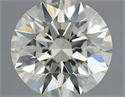 Diamante Natural 0.60 quilates, Redondo , Color J, claridad VVS2 y certificado IGI