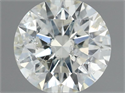 Natural Diamond 0.70 Carats, Round with Excellent Cut, I Color, I1 Clarity and Certified by IGI