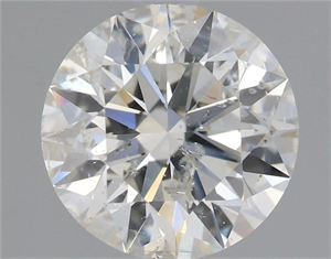 Picture of Natural Diamond 1.68 Carats, Round with Excellent Cut, I Color, I1 Clarity and Certified by IGI