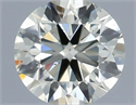 Diamante Natural 0.40 quilates, Redondo , Color K, claridad VS2 y certificado IGI