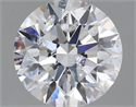 Natural Diamond 1.00 Carats, Round with Excellent Cut, D Color, SI2 Clarity and Certified by IGI