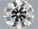 Diamante Natural 0.40 quilates, Redondo , Color K, claridad VS2 y certificado IGI