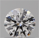 Natural Diamond 0.50 Carats, Round with Excellent Cut, D Color, VS1 Clarity and Certified by IGI