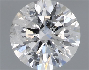 Picture of Natural Diamond 0.70 Carats, Round with Excellent Cut, F Color, I1 Clarity and Certified by IGI