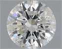 Diamante Natural 0.59 quilates, Redondo , Color I, claridad I1 y certificado IGI