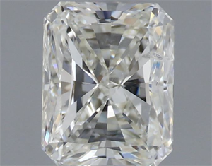 Picture of Natural Diamond 0.51 Carats, Radiant with  Cut, J Color, I1 Clarity and Certified by GIA