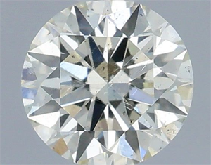 Foto Diamante Natural 0.40 quilates, Redondo , Color K, claridad SI1 y certificado IGI de