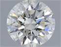 Natural Diamond 0.70 Carats, Round with Very Good Cut, K Color, I1 Clarity and Certified by GIA
