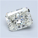Diamante Natural 5.38 quilates, Radiante , Color K, claridad VVS2 y certificado GIA