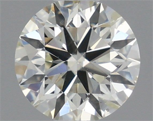 Foto Diamante Natural 0.43 quilates, Redondo , Color K, claridad SI2 y certificado IGI de