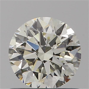 Foto Diamante Natural 0.70 quilates, Redondo , Color L, claridad VS2 y certificado GIA de