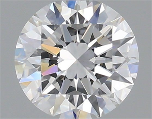 Picture of Natural Diamond 0.70 Carats, Round with Excellent Cut, D Color, VVS2 Clarity and Certified by GIA