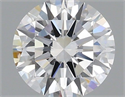 Natural Diamond 0.70 Carats, Round with Excellent Cut, D Color, VVS2 Clarity and Certified by GIA