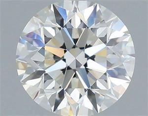 Picture of Natural Diamond 0.90 Carats, Round with Excellent Cut, H Color, VVS2 Clarity and Certified by GIA