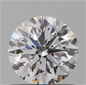 Natural Diamond 0.80 Carats, Round with Very Good Cut, D Color, VS1 Clarity and Certified by GIA