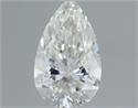 Natural Diamond 0.44 Carats, Pear with  Cut, H Color, VS1 Clarity and Certified by GIA