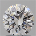 Natural Diamond 1.00 Carats, Round with Excellent Cut, D Color, SI2 Clarity and Certified by GIA