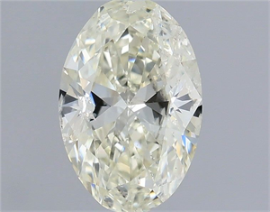 Foto Diamante Natural 0.50 quilates, Ovalado , Color M, claridad I1 y certificado GIA de