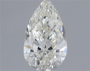 Foto Diamante Natural 0.45 quilates, De pera , Color H, claridad VVS1 y certificado IGI de