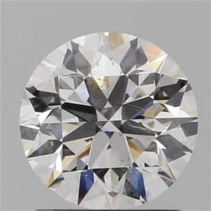 Picture of Natural Diamond 1.11 Carats, Round with Excellent Cut, G Color, SI2 Clarity and Certified by GIA