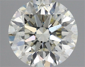 Picture of Natural Diamond 1.00 Carats, Round with Excellent Cut, J Color, SI1 Clarity and Certified by IGI