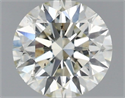 Natural Diamond 1.00 Carats, Round with Excellent Cut, J Color, SI1 Clarity and Certified by IGI