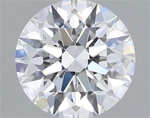 Picture of Natural Diamond 0.71 Carats, Round with Excellent Cut, D Color, VVS1 Clarity and Certified by GIA