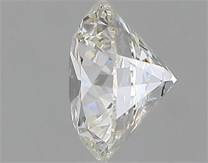 Picture of Natural Diamond 0.57 Carats, Round with Excellent Cut, H Color, VVS2 Clarity and Certified by GIA