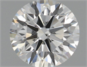 Natural Diamond 0.57 Carats, Round with Excellent Cut, G Color, SI1 Clarity and Certified by GIA