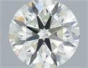 Diamante Natural 0.40 quilates, Redondo , Color J, claridad VS1 y certificado IGI