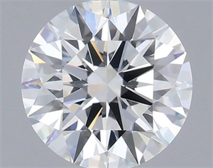 Picture of Lab Grown Diamond 1.02 Carats, Round with Ideal Cut, D Color, VVS1 Clarity and Certified by IGI