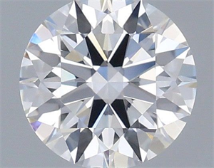 Picture of Lab Grown Diamond 0.85 Carats, Round with Ideal Cut, D Color, VVS2 Clarity and Certified by IGI