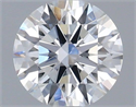 Del inventario de diamantes de laboratorio, 0.84 quilates, Redondo , Color D, claridad VVS2 y certificado IGI