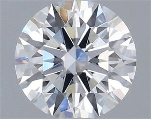 Picture of Lab Grown Diamond 0.84 Carats, Round with Ideal Cut, D Color, VVS2 Clarity and Certified by IGI