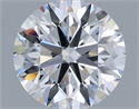 Lab Grown Diamond 0.95 Carats, Round with Excellent Cut, D Color, VVS2 Clarity and Certified by IGI