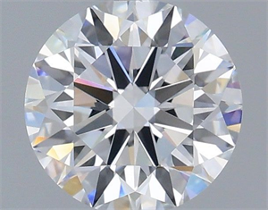 Picture of Lab Grown Diamond 1.21 Carats, Round with Ideal Cut, D Color, IF Clarity and Certified by IGI