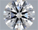 Del inventario de diamantes de laboratorio, 2.04 quilates, Redondo , Color G, claridad VVS1 y certificado IGI