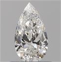 Diamante Natural 0.45 quilates, De pera , Color F, claridad VS1 y certificado GIA