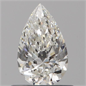 Diamante Natural 0.52 quilates, De pera , Color H, claridad VS2 y certificado GIA