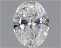 Natural Diamond 0.40 Carats, Oval with  Cut, I Color, VS2 Clarity and Certified by GIA