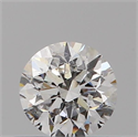 Natural Diamond 0.40 Carats, Round with Very Good Cut, D Color, SI2 Clarity and Certified by IGI