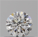 Diamante Natural 0.40 quilates, Redondo , Color E, claridad SI1 y certificado IGI