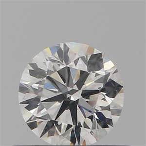 Picture of Natural Diamond 0.40 Carats, Round with Excellent Cut, G Color, SI1 Clarity and Certified by IGI