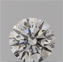 Natural Diamond 0.41 Carats, Round with Excellent Cut, G Color, I1 Clarity and Certified by IGI