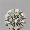 Natural Diamond 0.40 Carats, Round with Excellent Cut, L Color, VVS2 Clarity and Certified by IGI