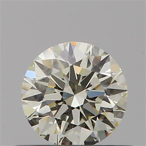 Picture of Natural Diamond 0.40 Carats, Round with Excellent Cut, L Color, VVS2 Clarity and Certified by IGI